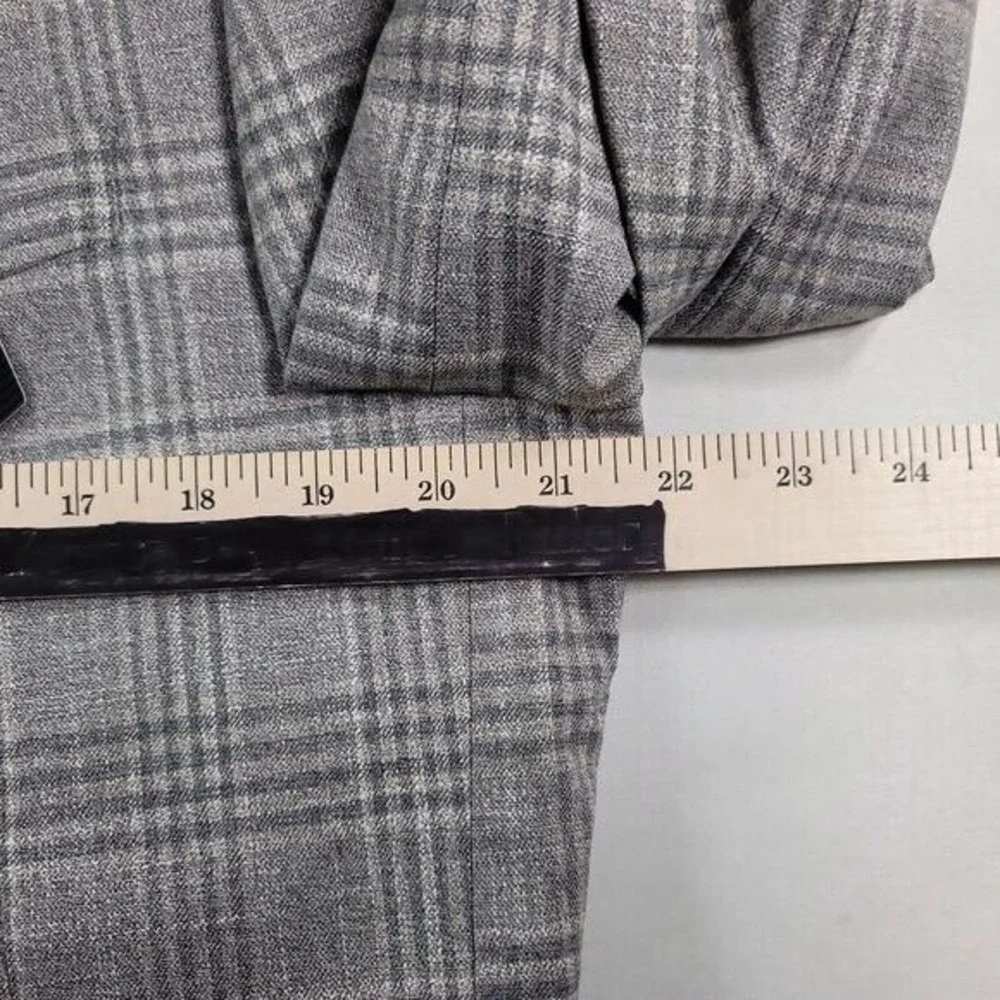 LRL Ralph Lauren Sport Coat Mens 44L 44 Oatmeal Grey‎ Plaid Blazer $295 NEW